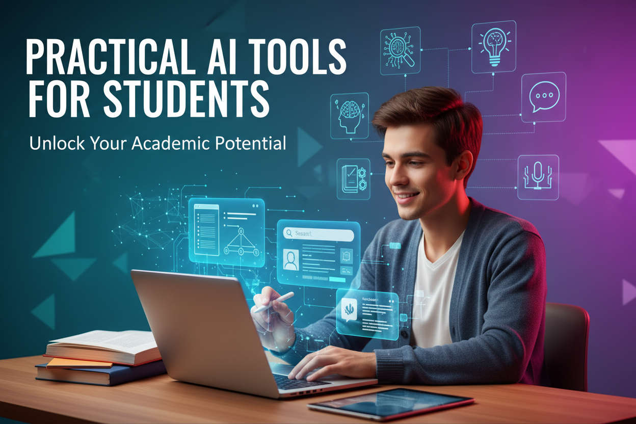 Practical AI Tools for Students course cover image