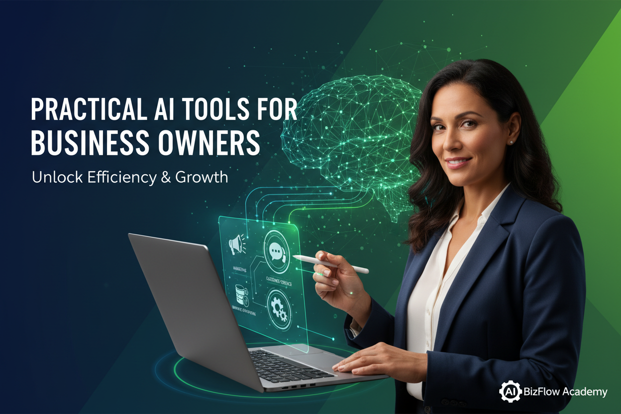 Practical AI Tools for Business Owners course cover image